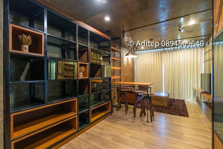 รูป ขายคอนโด The Room สาทร ถนนปั้น 2 ห้องนอน 2 ห้องน้ำ 78 ตรม. ห้องมุม ตกแต่งใหม่ Industrial Style ใกล้ BTS เซนต์หลุยส์ รร.กรุงเทพคริสเตียน  - รูปที่ 2/29