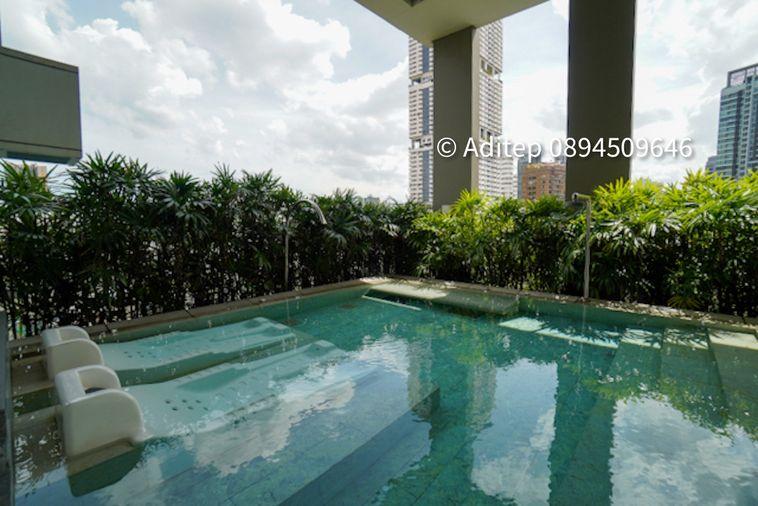 รูป ขายคอนโด Aequa สุขุมวิท 49 ขนาด 60 ตรม. 1 ห้องนอน 1 ห้องน้ำ เพียง 500 เมตร จาก BTS ทองหล่อ ใกล้ EmQuartier ตกแต่งสวยพร้อมอยู่ - รูปที่ 28/29