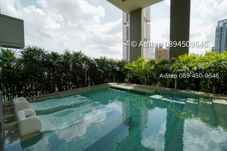 รูป ขายคอนโด Aequa สุขุมวิท 49 ขนาด 60 ตรม. 1 ห้องนอน 1 ห้องน้ำ เพียง 500 เมตร จาก BTS ทองหล่อ ใกล้ EmQuartier ตกแต่งสวยพร้อมอยู่ - รูปที่ 28/29