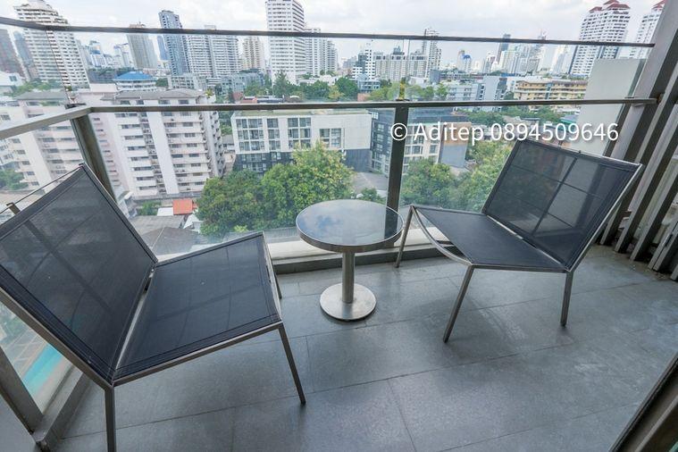 รูป ขายคอนโด Aequa สุขุมวิท 49 ขนาด 60 ตรม. 1 ห้องนอน 1 ห้องน้ำ เพียง 500 เมตร จาก BTS ทองหล่อ ใกล้ EmQuartier ตกแต่งสวยพร้อมอยู่ - รูปที่ 9/29
