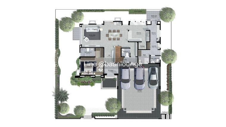 picture Nantawan Rama 9 - New Krungthepkreetha 2 floors size 106.5 square wah - 43/44