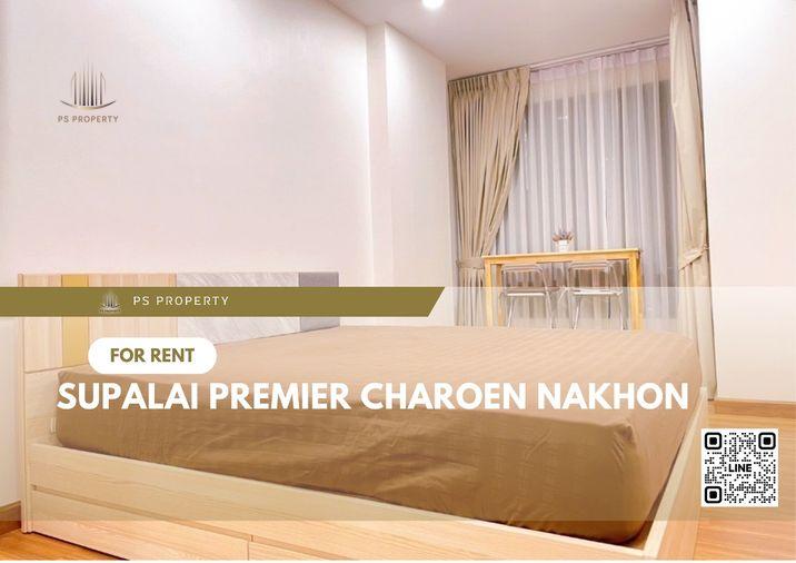 รูป ให้เช่า📌Supalai Premier Charoen Nakhon📌 ติด BTS คลองสาน ห้องสวยตกแต่งครบพร้อมเครื่องใช้ไฟฟ้า - รูปที่ 1/13