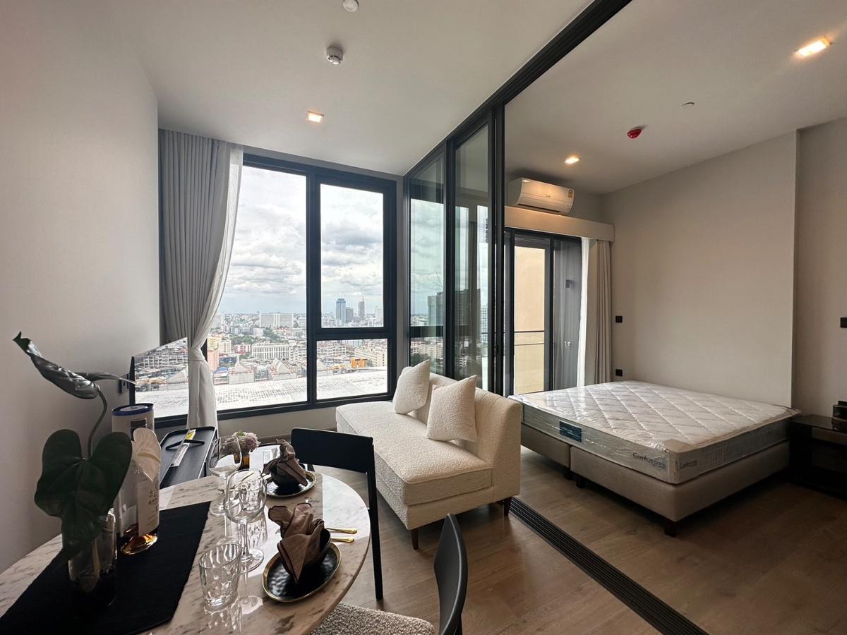 รูป T1467 คอนโดให้เช่า The Crest Park Residences ห้องสวย เฟอร์ครบ มีเครื่องซักผ้า ราคาพิเศษ  - รูปที่ 1/6