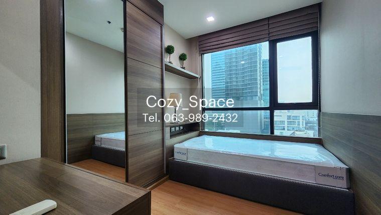 รูป The Address Sathorn 12 | ให้เช่าห้อง 2 นอน ตกแต่งแบบน่าอยู่ เปลี่ยนแอร์ใหม่ ห้องกว้าง ทำเลสะดวกสบาย - รูปที่ 10/12