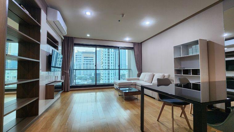 รูป The Address Sathorn 12 | ให้เช่าห้อง 2 นอน ตกแต่งแบบน่าอยู่ เปลี่ยนแอร์ใหม่ ห้องกว้าง ทำเลสะดวกสบาย - รูปที่ 1/12