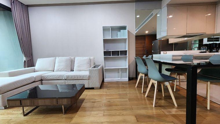 รูป The Address Sathorn 12 | ให้เช่าห้อง 2 นอน ตกแต่งแบบน่าอยู่ เปลี่ยนแอร์ใหม่ ห้องกว้าง ทำเลสะดวกสบาย - รูปที่ 4/12