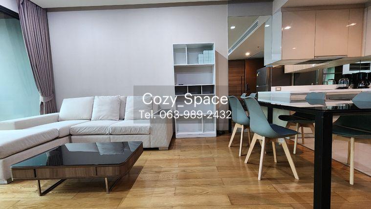 รูป The Address Sathorn 12 | ให้เช่าห้อง 2 นอน ตกแต่งแบบน่าอยู่ เปลี่ยนแอร์ใหม่ ห้องกว้าง ทำเลสะดวกสบาย - รูปที่ 4/12