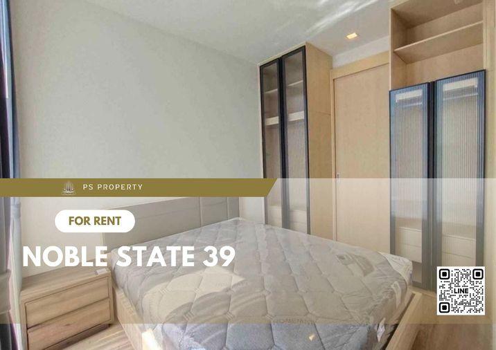 รูป ให้เช่า🔥Noble State 39🔥 ห้องใหม่ เฟอร์นิเจอร์ เครื่องใช้ไฟฟ้าครบ ใกล้ BTS พร้อมพงษ์ - รูปที่ 1/10
