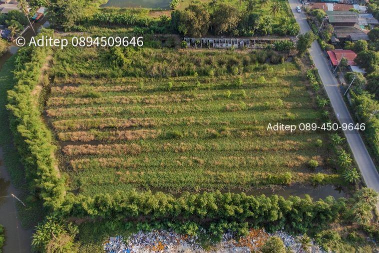 รูป ขายที่ดินราชพฤกษ์ เกือบ 9 ไร่ ที่ดินใกล้รถไฟฟ้าสายสีม่วง สถานีบางรักใหญ่ บางบัวทอง เข้าออกได้ 2 ทาง ทั้งทางถนนรัตนาธิเบศร์ และถนนราชพฤกษ์ - รูปที่ 13/24
