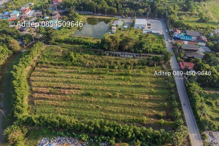 รูป ขายที่ดินราชพฤกษ์ เกือบ 9 ไร่ ที่ดินใกล้รถไฟฟ้าสายสีม่วง สถานีบางรักใหญ่ บางบัวทอง เข้าออกได้ 2 ทาง ทั้งทางถนนรัตนาธิเบศร์ และถนนราชพฤกษ์ - รูปที่ 12/24