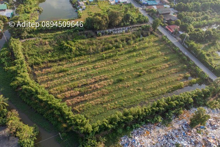 รูป ขายที่ดินราชพฤกษ์ เกือบ 9 ไร่ ที่ดินใกล้รถไฟฟ้าสายสีม่วง สถานีบางรักใหญ่ บางบัวทอง เข้าออกได้ 2 ทาง ทั้งทางถนนรัตนาธิเบศร์ และถนนราชพฤกษ์ - รูปที่ 14/24