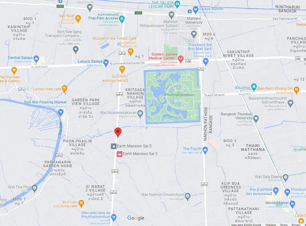 รูป Call : 093-146-9195 ขายที่ดินพุทธมณฑล สาย 5 ศาลายา สามพราน นครปฐม เนื้อที่ 21 ไร่ หน้ากว้างติดถนนใหญ่ 200 เมตร ใกล้เซ็นทรัล ศาลายา - รูปที่ 3/4