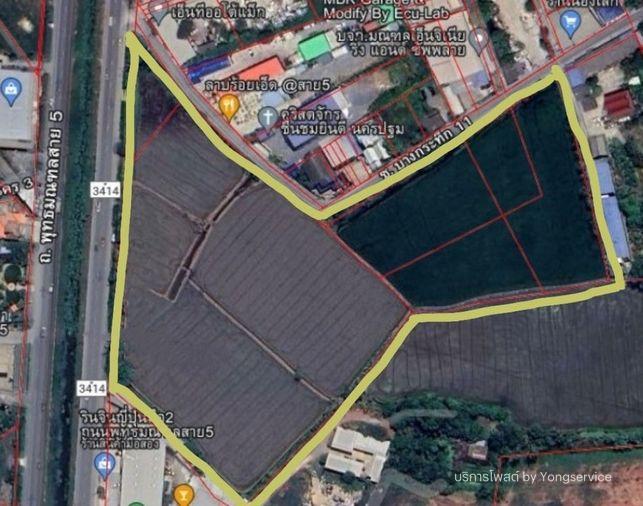 picture Call : 093-146-9195 Land For Sale Bang Krathuek, Sam Phran District, Nakhon Pathom - 1/4