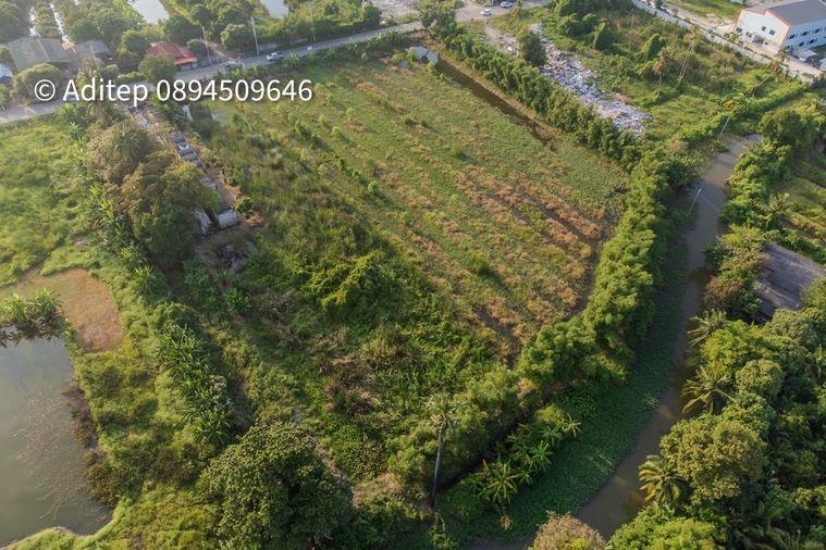 รูป ขายที่ดินราชพฤกษ์ เกือบ 9 ไร่ ที่ดินใกล้รถไฟฟ้าสายสีม่วง สถานีบางรักใหญ่ บางบัวทอง เข้าออกได้ 2 ทาง ทั้งทางถนนรัตนาธิเบศร์ และถนนราชพฤกษ์ - รูปที่ 15/24