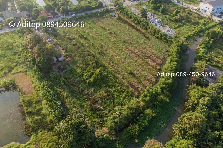 รูป ขายที่ดินราชพฤกษ์ เกือบ 9 ไร่ ที่ดินใกล้รถไฟฟ้าสายสีม่วง สถานีบางรักใหญ่ บางบัวทอง เข้าออกได้ 2 ทาง ทั้งทางถนนรัตนาธิเบศร์ และถนนราชพฤกษ์ - รูปที่ 15/24