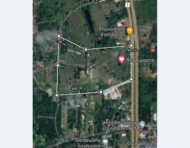 รูป Call : 081-442-0665 ขายที่ดินอุดรธานี-หนองคาย ติดถนนมิตรภาพ 61-2-83 ไร่ หน้ากว้าง 185 เมตร ประตูสู่นครเวียงจันทน์ ใกล้สนามบิน - รูปที่ 4/8