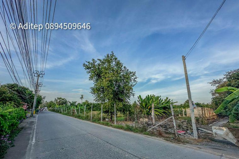 รูป ขายที่ดินราชพฤกษ์ เกือบ 9 ไร่ ที่ดินใกล้รถไฟฟ้าสายสีม่วง สถานีบางรักใหญ่ บางบัวทอง เข้าออกได้ 2 ทาง ทั้งทางถนนรัตนาธิเบศร์ และถนนราชพฤกษ์ - รูปที่ 8/24