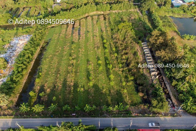 รูป ขายที่ดินราชพฤกษ์ เกือบ 9 ไร่ ที่ดินใกล้รถไฟฟ้าสายสีม่วง สถานีบางรักใหญ่ บางบัวทอง เข้าออกได้ 2 ทาง ทั้งทางถนนรัตนาธิเบศร์ และถนนราชพฤกษ์ - รูปที่ 19/24