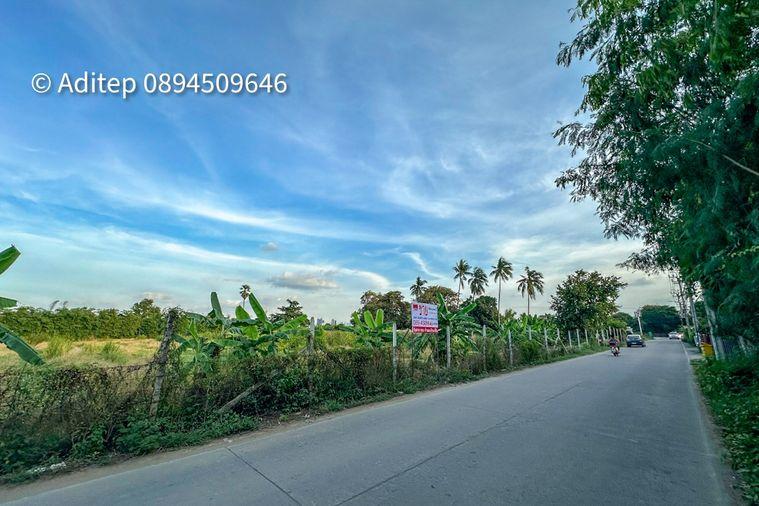 รูป ขายที่ดินราชพฤกษ์ เกือบ 9 ไร่ ที่ดินใกล้รถไฟฟ้าสายสีม่วง สถานีบางรักใหญ่ บางบัวทอง เข้าออกได้ 2 ทาง ทั้งทางถนนรัตนาธิเบศร์ และถนนราชพฤกษ์ - รูปที่ 7/24