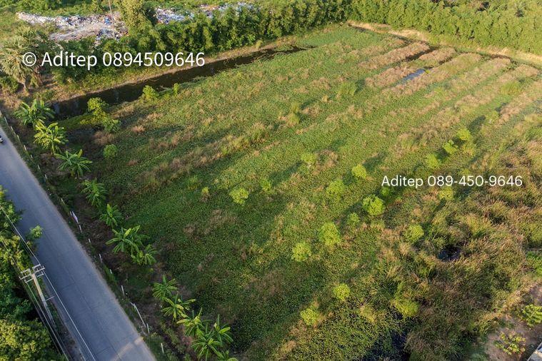 รูป ขายที่ดินราชพฤกษ์ เกือบ 9 ไร่ ที่ดินใกล้รถไฟฟ้าสายสีม่วง สถานีบางรักใหญ่ บางบัวทอง เข้าออกได้ 2 ทาง ทั้งทางถนนรัตนาธิเบศร์ และถนนราชพฤกษ์ - รูปที่ 23/24