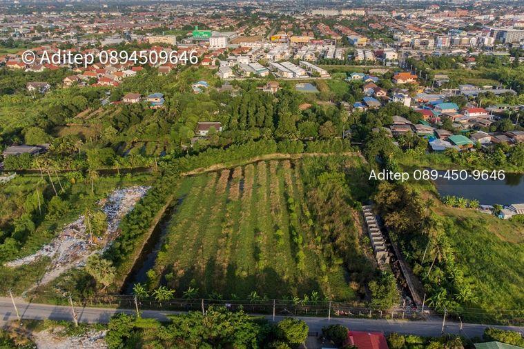 รูป ขายที่ดินราชพฤกษ์ เกือบ 9 ไร่ ที่ดินใกล้รถไฟฟ้าสายสีม่วง สถานีบางรักใหญ่ บางบัวทอง เข้าออกได้ 2 ทาง ทั้งทางถนนรัตนาธิเบศร์ และถนนราชพฤกษ์ - รูปที่ 20/24
