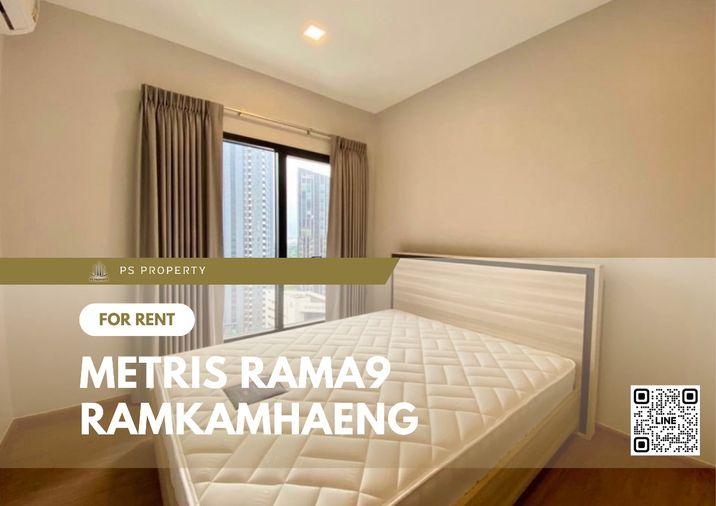 รูป ให้เช่า⭐Metris Rama9 Ramkamhaeng⭐ pet friendly🐈🐕‍🦺 ชั้น 14 วิวสระว่ายน้ำ เฟอร์นิเจอร์ เครื่องใช้ไฟฟ้าครบ - รูปที่ 1/9