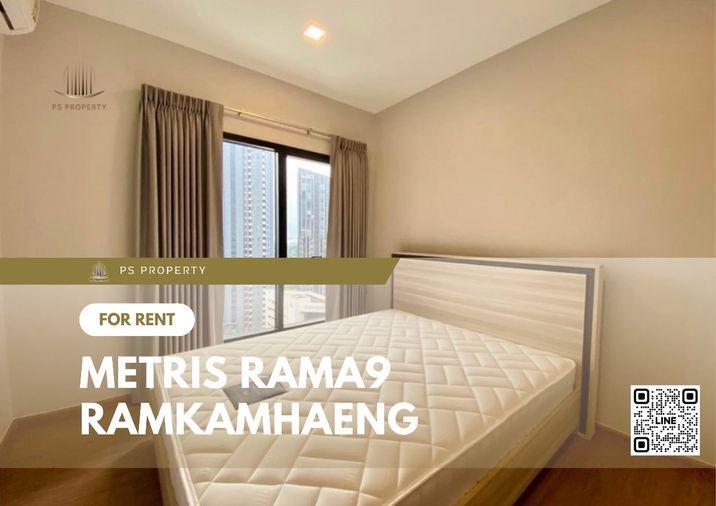 รูป ให้เช่า⭐Metris Rama9 Ramkamhaeng⭐ pet friendly🐈🐕🦺 ชั้น 14 วิวสระว่ายน้ำ เฟอร์นิเจอร์ เครื่องใช้ไฟฟ้าครบ - รูปที่ 1/9