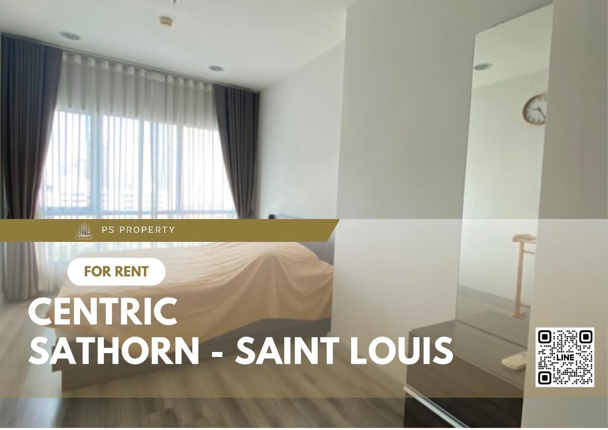 รูป ให้เช่า🔥Centric  Sathorn - Saint Louis 🔥เฟอร์นิเจอร์ เครื่องใช้ไฟฟ้าครบ พร้อมเข้าอยู่ ใกล้ BTS เซนหลุยส์ - รูปที่ 1/9