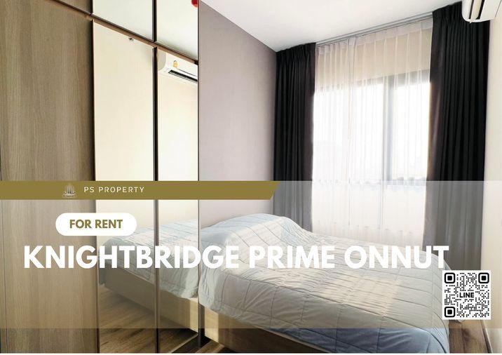 picture For rent 📣KnightsBridge Prime Onnut📣 furniture, complete electrical appliances. Convenient travel near BTS On Nut. - 1/16