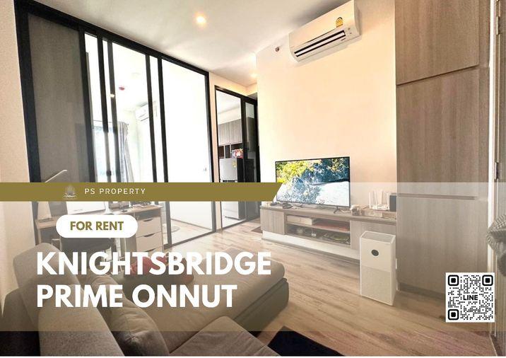 รูป ให้เช่า📣Knightsbridge Prime Onnut 📣 เดินทางสะดวกใกล้ BTS อ่อนนุช เฟอร์นิเจอร์ เครื่องใช้ไฟฟ้าครบ - รูปที่ 1/17