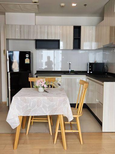รูป ห้องราคาดี สภาพนางฟ้า ชั้นสูง HQ Thonglor 2 Beds 2 Baths 75 Sq.m เพียง 55,000 ต่อเดือนเท่านั้น - รูปที่ 2/6