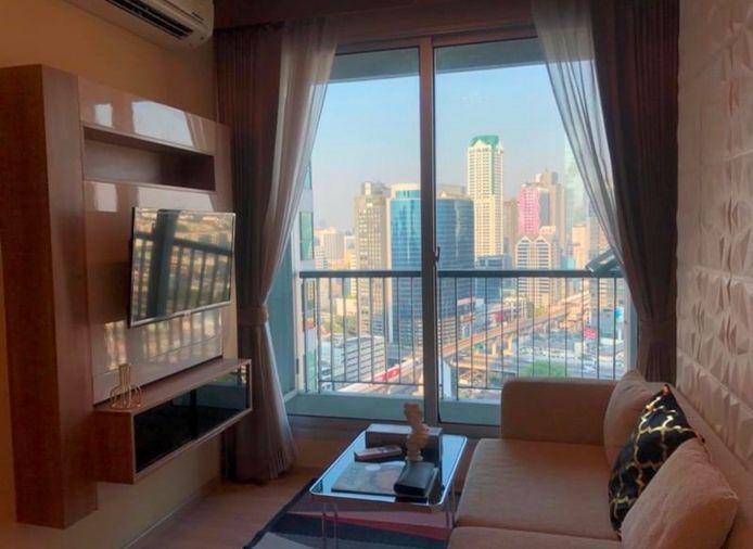รูป ให้เช่า📣Rhythm Sathorn📣 ห้องใหม่ วิวสวย เฟอร์นิเจอร์ เครื่องใช้ไฟฟ้าครบ ใกล้ BTS  - รูปที่ 2/8