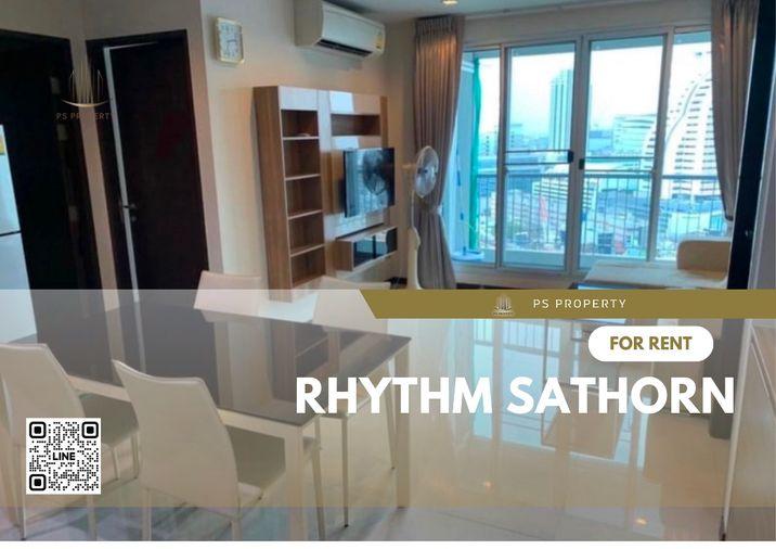 รูป ให้เช่า📌Rhythm Sathorn📌 2 ห้องนอน 2 ห้องน้ำ ห้องสวยพร้อมอยู่ เฟอร์นิเจอร์ เครื่องใช้ไฟฟ้าครบ ใกล้ BTS สะพานตากสิน - รูปที่ 1/9