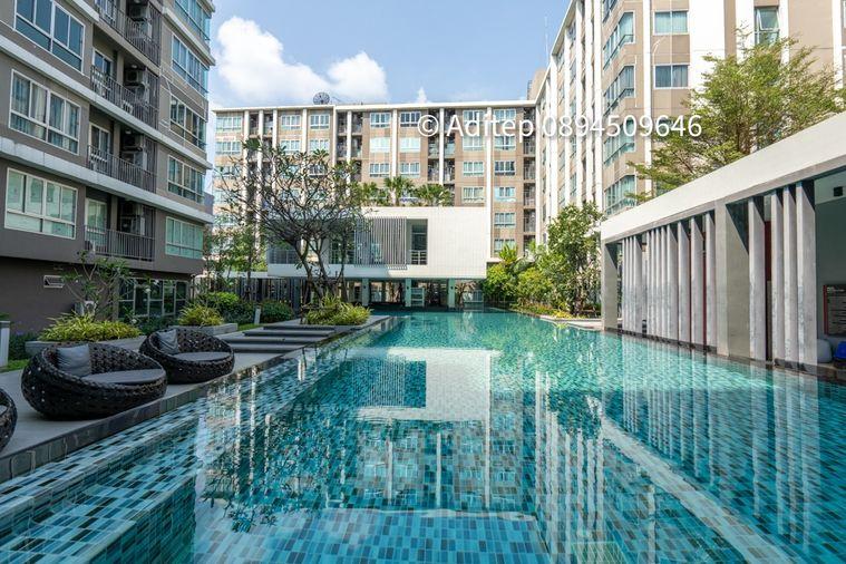 รูป ขาย Dcondo สุขุมวิท 109 วิวสระ 1 ห้องนอน 30 ตรม. คอนโดล้านกว่า ใกล้รถไฟฟ้า BTS แบริ่ง - รูปที่ 21/22