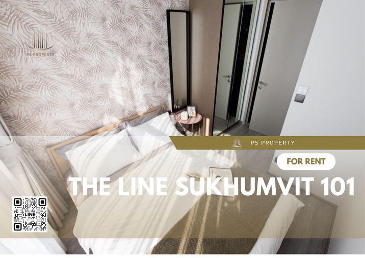 รูป ให้เช่า🔥THE LINE Sukhumvit 101🔥ใกล้ BTS ปุณณวิถี ชั้น 33 วิวโค้งแม่น้ำเจ้าพระยา เฟอร์นิเจอร์ เครื่องใช้ไฟฟ้าครบ - รูปที่ 1/14