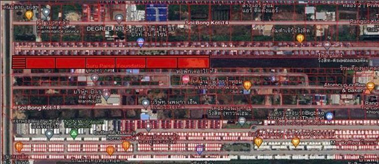 รูป ขายที่ดินคลองสอง คลองหลวง ปทุมธานี แปลงสวย รูปสี่เหลี่ยมผืนผ้า ขนาด 13-2-77 ไร่ - รูปที่ 2/6