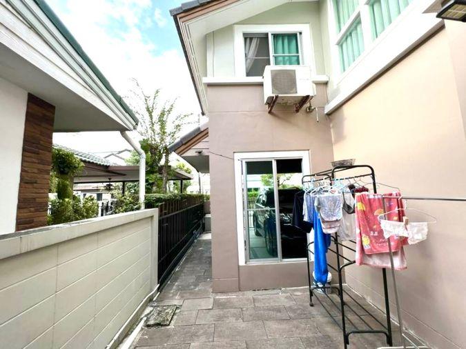 รูป ขายด่วน‼️บ้านเดี่ยว หมู่บ้านพฤกษ์ลดา ราชพฤกษ์ - ติวานนท์ 52 ตร.ว. 4 นอน 2 น้ำ 1 ห้องทำงาน จอดรถ 2 คัน / ต่อเติมห้องรับแขกและห้องครัวเพิ่ม ทำใหม่  - รูปที่ 21/39