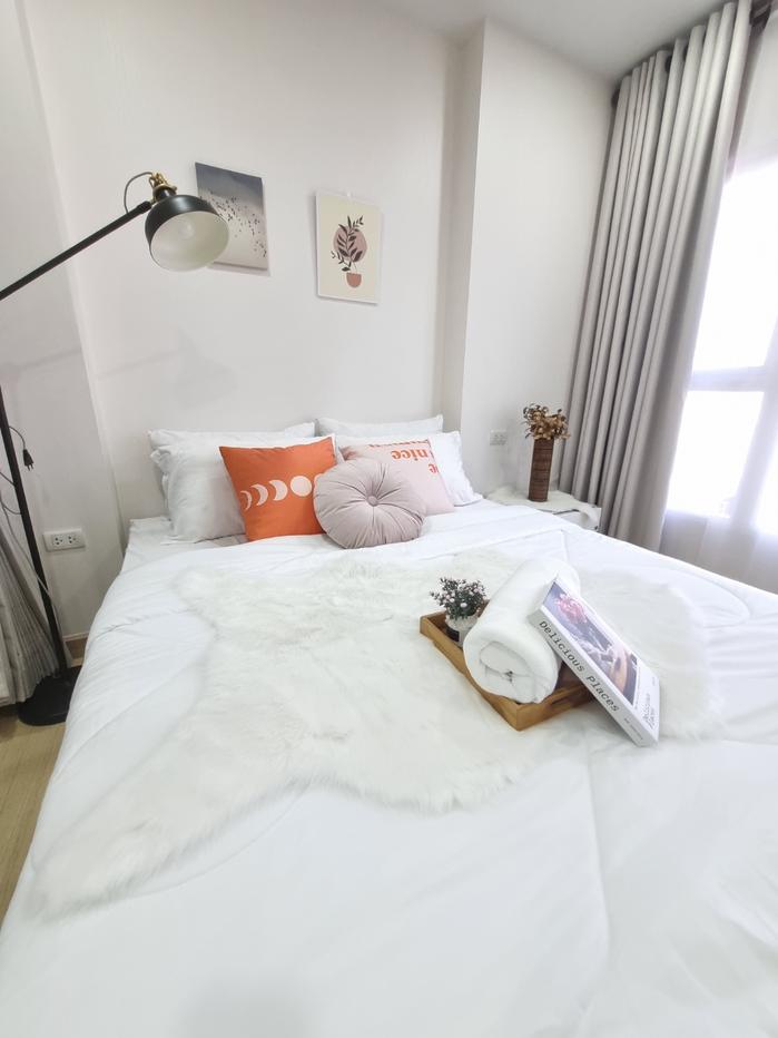 รูป ขายห้องกว้าง35ตรม.  ห้องป้ายแดง ขายขาดทุน3.59ล้าน #ติดmrt ราชมังฯ0เมตร เฟอร เครื่องใช้ไฟฟ้า ครบใหม่ ห้องไม่เคยอยู่จ้าด่วน ทักเราpaolin1 - รูปที่ 3/12