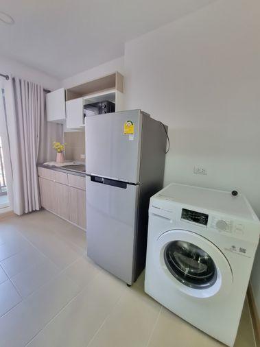 รูป ขายห้องกว้าง35ตรม.  ห้องป้ายแดง ขายขาดทุน3.59ล้าน #ติดmrt ราชมังฯ0เมตร เฟอร เครื่องใช้ไฟฟ้า ครบใหม่ ห้องไม่เคยอยู่จ้าด่วน ทักเราpaolin1 - รูปที่ 10/12