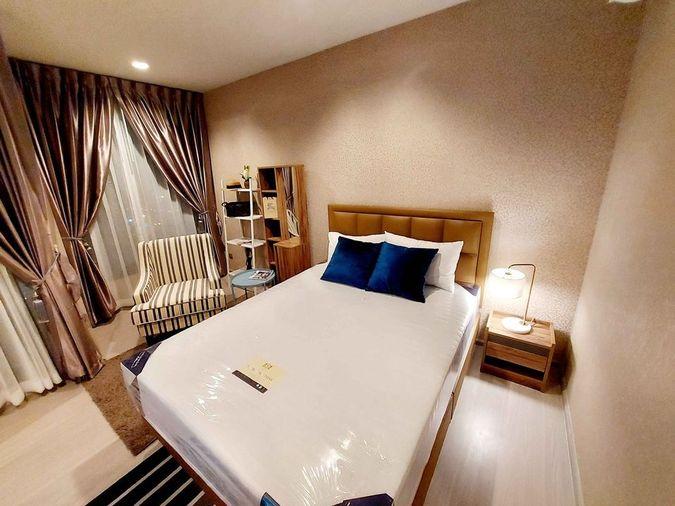 picture G7908💛中国客户，请加微信。(在联系方式的旁边)For rent Life Asoke-Rama 9 Line ❤️💜@condopremium💜❤️Ready to move in ⬛🟨 📞 065 695 3645🟨⬛ - 1/8