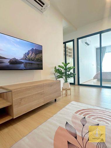 picture G7921💛中国客户,请加微信。(在联系方式的旁边)For rent Chewathai Hallmark Ladprao - Chokchai 4 (Phase 2) Line ❤️💜@condopremium💜❤️Ready to move in⬛🟨 📞 065 695 3645🟨⬛ - 4/10