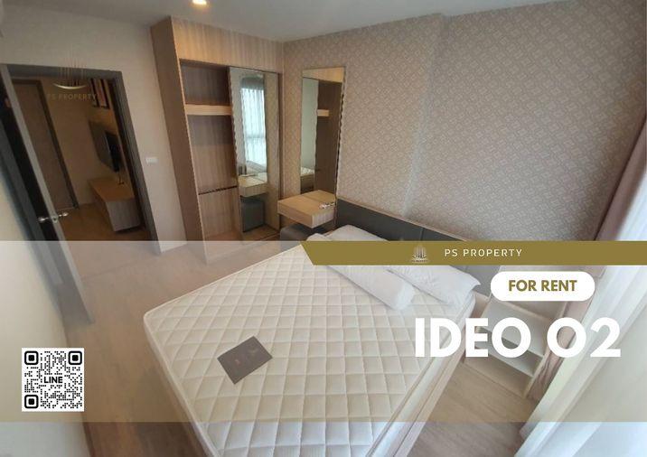 รูป ให้เช่า📣Ideo O2 📣 ตกแต่งครบพร้อมเฟอร์นิเจอร์ ชั้นสูงวิวโปร่ง สงบ เดินทางสะดวกใกล้ BTS บางนา - รูปที่ 1/11