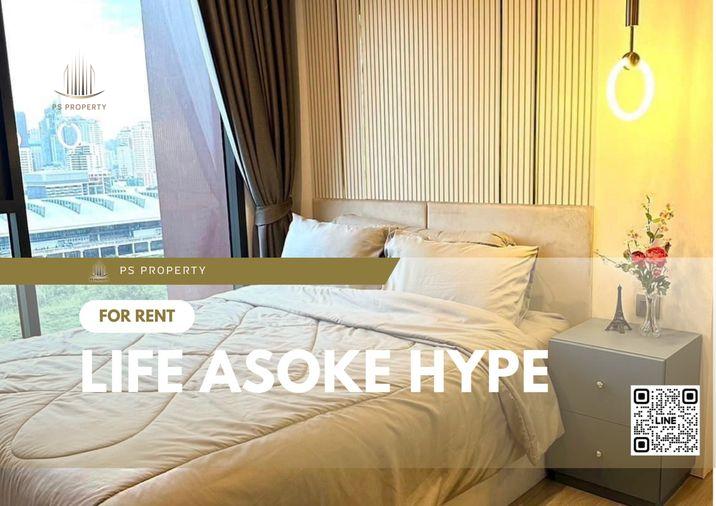 รูป ให้เช่า 🔺Life Asoke Hype🔺ONE BEDROOM Plus ห้องสวย บิ้วอิน ตกแต่งเฟอร์ครบ 🚝 ใกล้ MRT พระราม 9 300 เมตร - รูปที่ 1/10