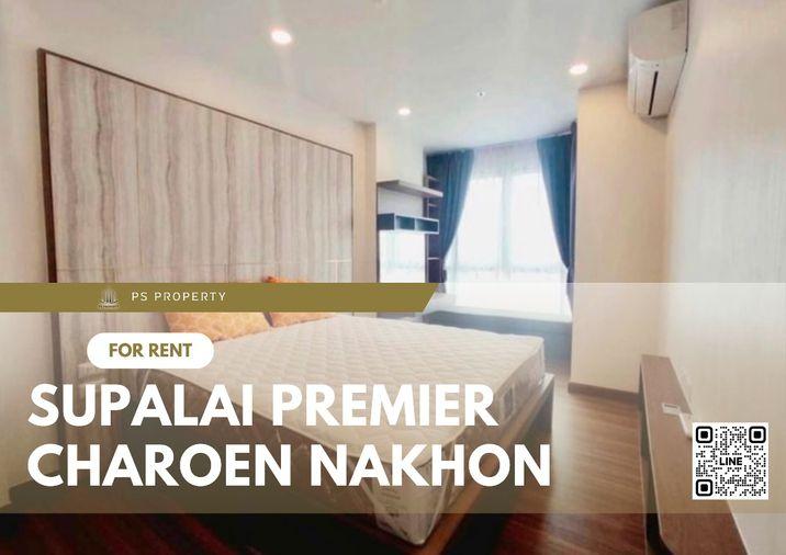 รูป ให้เช่า📣Supalai Premier Charoen Nakhon📣 วิวแม่น้ำเจ้าพระยา เฟอร์นิเจอร์ เครื่องใช้ไฟฟ้าครบ ใกล้ BTS คลองสาน - รูปที่ 1/8