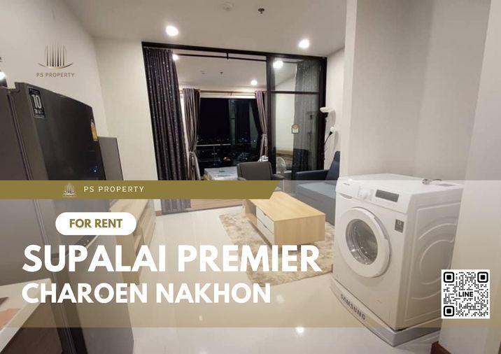 รูป ให้เช่า🔥 Supalai Premier Charoen Nakhon🔥ติด BTS คลองสาน เครื่องใช้ไฟฟ้าและเฟอร์นิเจอร์ครบ - รูปที่ 1/11
