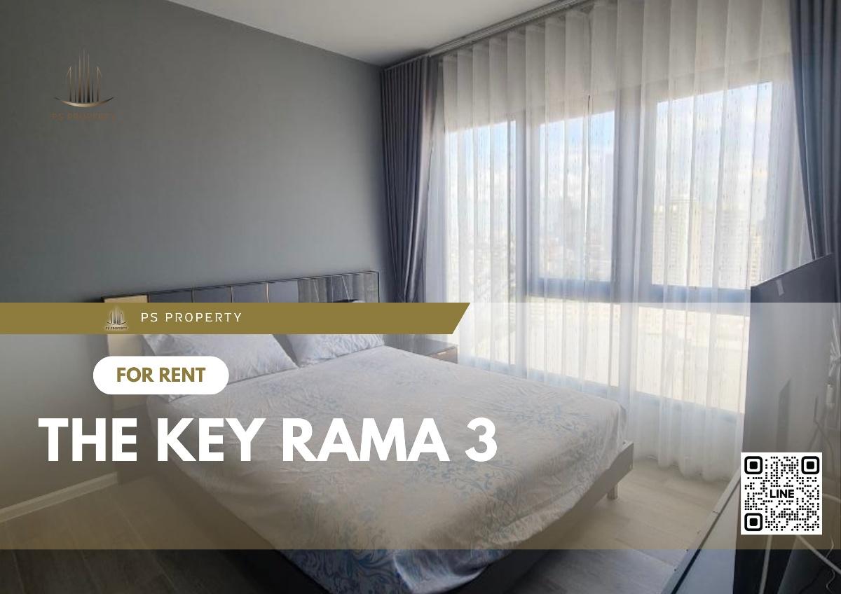 รูป ให้เช่า🔥The Key Rama 3🔥 2 ห้องนอน เฟอร์นิเจอร์ เครื่องใช้ไฟฟ้าครบ เดินทางสะดวกใกล้ BTS - รูปที่ 1/6