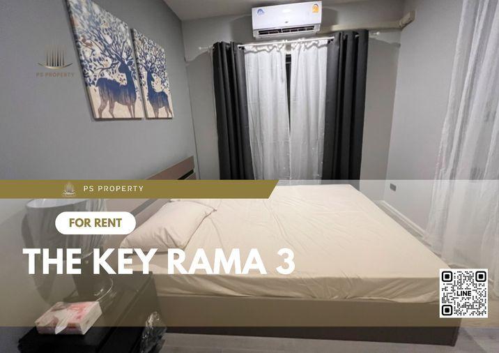 รูป ให้เช่า✨The Key Rama 3✨ ห้องสวยตกแต่งครบ พร้อมเฟอร์นิเจอร์ เเละเครื่องใช้ไฟฟ้า ใกล้ห้าง Terminal 21 - รูปที่ 1/5