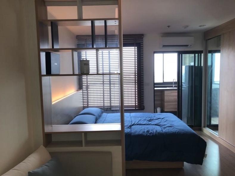 picture For rent📌U Delight Residence Riverfront📌 Beautiful room, Chao Phraya River view, furniture, complete electrical appliances. - 3/5