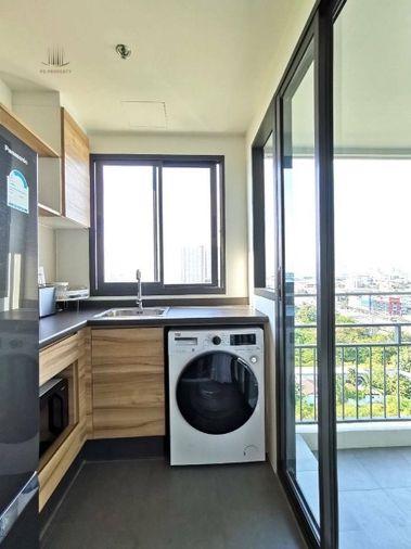 picture For rent 📣U Delight Residence Riverfront Rama 3📣 Beautiful room, Chao Phraya River view, furniture, complete electrical appliances. - 9/10