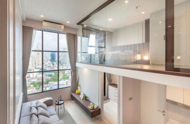 รูป ให้เช่า⭐KnightsBridge Prime Sathorn⭐ ห้อง Duplex พร้อมเฟอร์นิเจอร์ เครื่องใช้ไฟฟ้า ใกล้ BTS ช่องนนทรี - รูปที่ 4/10